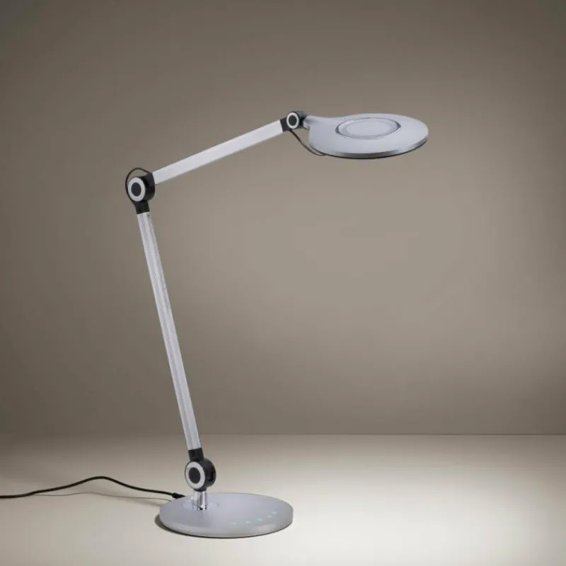 Luminaires Leuchten Direkt Lampe de table Leuchten-Direkt NIKLAS LED Aluminium, 1 lumière* Éclairage Led