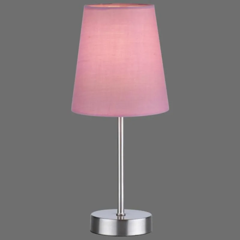 Lampes En Tissu-Luminaires Leuchten Direkt Lampe de table Leuchten-Direkt Heinrich Argenté, 1 lumière