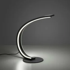 Paul Neuhaus Q-Serie Lampe de table Leuchten-Direkt Q-VITO LED Anthracite, 1 lumière, Télécommandes