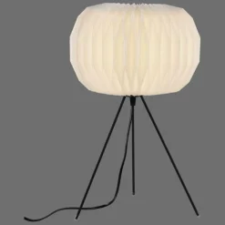 Lampes Vintages & Rétros-Luminaires Leuchten Direkt Lampe de table Leuchten-Direkt PAPEL Blanc, 1 lumière