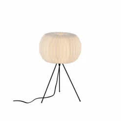 Lampes Vintages & Rétros-Luminaires Leuchten Direkt Lampe de table Leuchten-Direkt PAPEL Blanc, 1 lumière