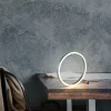 Luminaires Leuchten Direkt Lampe de table Leuchten-Direkt RITUS LED Aluminium, 1 lumière* Éclairage Led