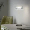Luminaires Leuchten Direkt Lampe de table Leuchten-Direkt DORA LED Blanc, 1 lumière
