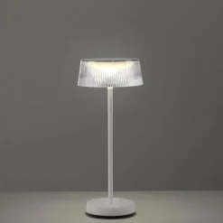 Luminaires Leuchten Direkt Lampe de table Leuchten-Direkt DORA LED Blanc, 1 lumière