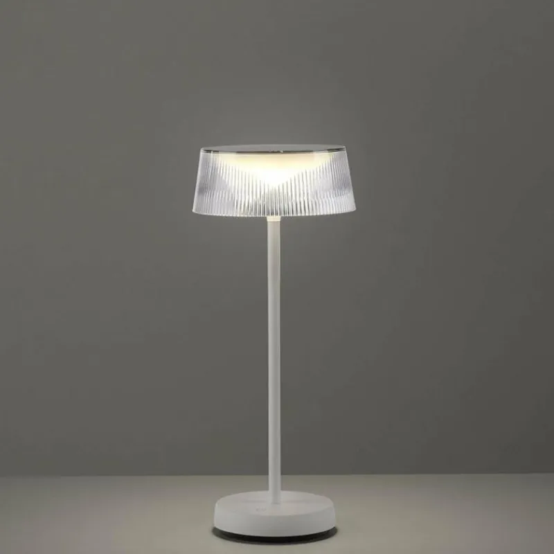 Luminaires Leuchten Direkt Lampe de table Leuchten-Direkt DORA LED Blanc, 1 lumière