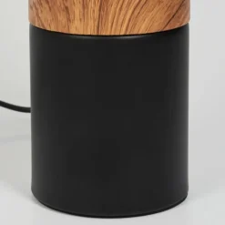 Lampes En Tissu-hofstein Lampe de table Lorrain Couleur bois, 1 lumière