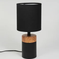 Lampes En Tissu-hofstein Lampe de table Lorrain Couleur bois, 1 lumière