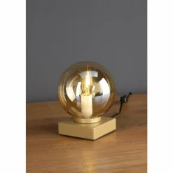 Luce Design Lampe de table PLUTO Or, 1 lumière