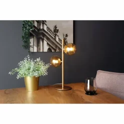 Luce Design Lampe de table NEPTUN Laiton, 2 lumières