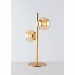 Luce Design Lampe de table NEPTUN Laiton, 2 lumières