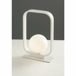 Luce Design Lampe de table Luce-Design Roxy Blanc, 1 lumière