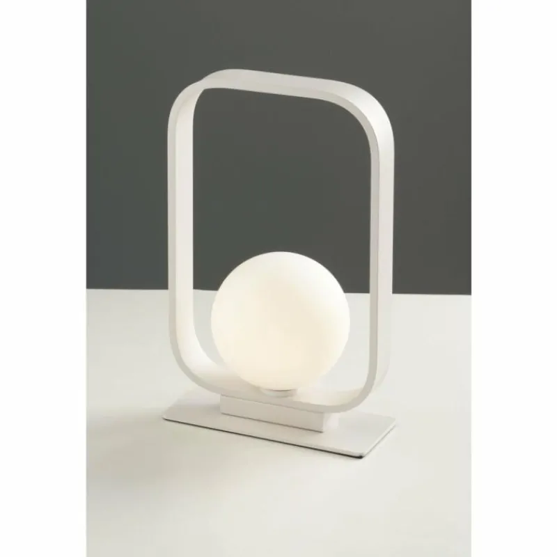 Luce Design Lampe de table Luce-Design Roxy Blanc, 1 lumière