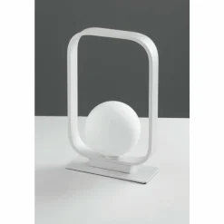 Luce Design Lampe de table Luce-Design Roxy Blanc, 1 lumière