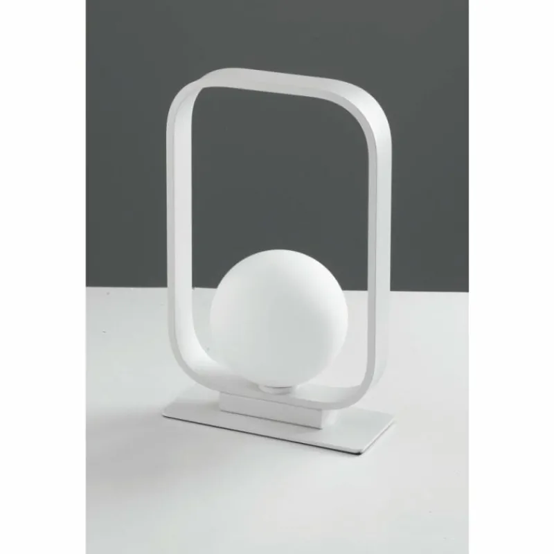 Luce Design Lampe de table Luce-Design Roxy Blanc, 1 lumière