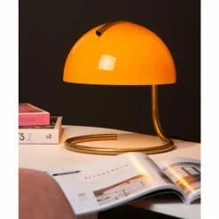 Luminaires Lucide Lampe de table Lucide CATO Or, Laiton, 1 lumière