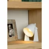 Luminaires Scandinaves-Luminaires Lucide Lampe de table Lucide CHAGO Blanc, 1 lumière