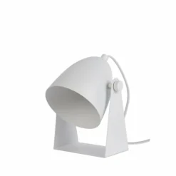 Luminaires Scandinaves-Luminaires Lucide Lampe de table Lucide CHAGO Blanc, 1 lumière
