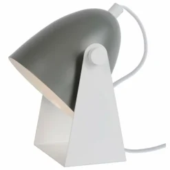 Luminaires Scandinaves-Luminaires Lucide Lampe de table Lucide CHAGO Gris, 1 lumière