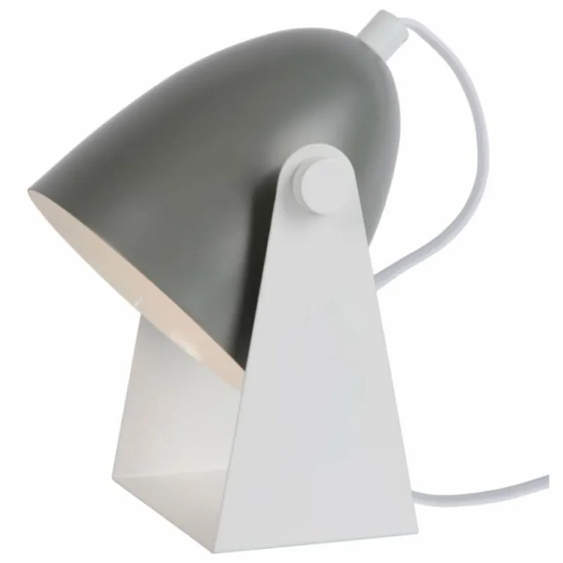 Luminaires Scandinaves-Luminaires Lucide Lampe de table Lucide CHAGO Gris, 1 lumière