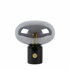 Luminaires Lucide Lampe de table Lucide CHARLIZE Gris, 1 lumière