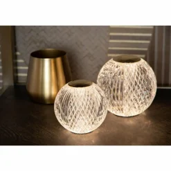 Luminaires Lucide Lampe de table Lucide CINTRA LED Transparent, 1 lumière* Éclairage Led