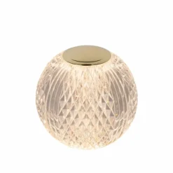 Lampes Dorées-Luminaires Lucide Lampe de table Lucide CINTRA LED Or, 1 lumière