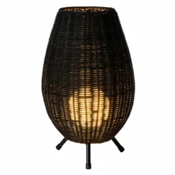 Luminaires Lucide Lampe de table Lucide COLIN Noir, 1 lumière