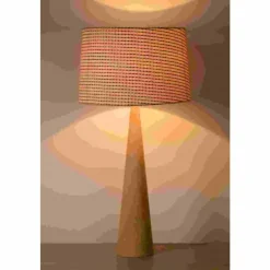 Luminaires Scandinaves-Luminaires Lucide Lampe de table Lucide CONOS Brun, 1 lumière