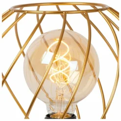 Lampes Dorées-Luminaires Lucide Lampe de table Lucide DANZA Noir, 1 lumière