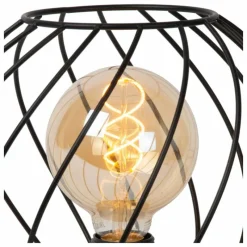 Luminaires Lucide Lampe de table Lucide DANZA Noir, 1 lumière* Lampes À Poser