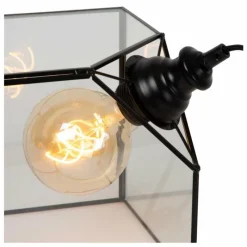 Luminaires Lucide Lampe de table Lucide DAVOS Noir, 1 lumière