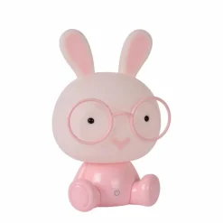 Luminaires Lucide Lampe de table Lucide DODO Rabbit LED Rose, 1 lumière* Éclairage Led