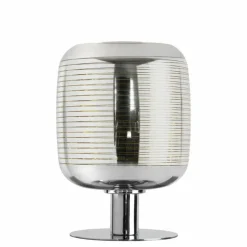 Luminaires Lucide Lampe de table Lucide ERYN Chrome, 1 lumière