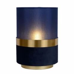 Lampes En Tissu-Luminaires Lucide Lampe de table Lucide EXTRAVAGANZA TUSSE Or, 1 lumière