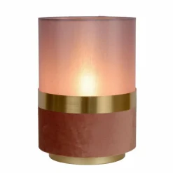 Lampes En Tissu-Luminaires Lucide Lampe de table Lucide EXTRAVAGANZA TUSSE Or, 1 lumière