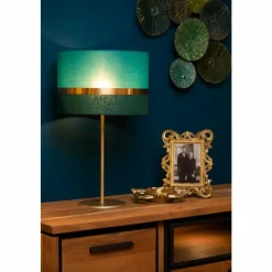 Lampes En Tissu-Luminaires Lucide Lampe de table Lucide EXTRAVAGANZA TUSSE Or, 1 lumière