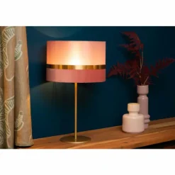 Lampes En Tissu-Luminaires Lucide Lampe de table Lucide EXTRAVAGANZA TUSSE Or, 1 lumière