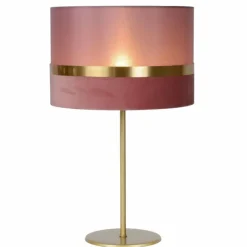 Lampes En Tissu-Luminaires Lucide Lampe de table Lucide EXTRAVAGANZA TUSSE Or, 1 lumière