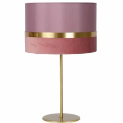 Lampes En Tissu-Luminaires Lucide Lampe de table Lucide EXTRAVAGANZA TUSSE Or, 1 lumière