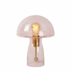 Luminaires Lucide Lampe de table Lucide FUNGO Or, Laiton, 1 lumière