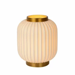 Lampes Dorées-Luminaires Lucide Lampe de table Lucide GOSSE Or, Blanc, 1 lumière
