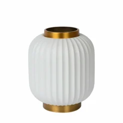Lampes Dorées-Luminaires Lucide Lampe de table Lucide GOSSE Or, Blanc, 1 lumière