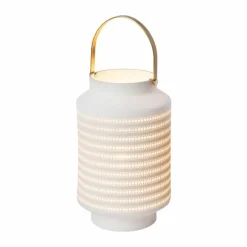 Luminaires Lucide Lampe de table Lucide JAMILA Blanc, 1 lumière* Lampes À Poser