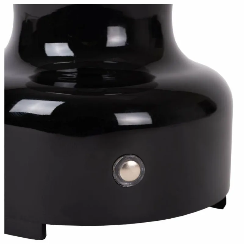 Suspension Verre Fumé-Luminaires Lucide Lampe de table Lucide JASON LED Noir, 1 lumière