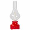 Luminaires Lucide Lampe de table Lucide JASON LED Rouge, 1 lumière