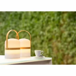 Luminaires Scandinaves-Luminaires Lucide Lampe de table Lucide JOE LED Blanc, 1 lumière