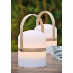 Luminaires Scandinaves-Luminaires Lucide Lampe de table Lucide JOE LED Blanc, 1 lumière