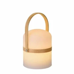 Luminaires Scandinaves-Luminaires Lucide Lampe de table Lucide JOE LED Blanc, 1 lumière