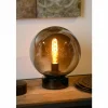 Luminaires Lucide Lampe de table Lucide JORIT Gris, 1 lumière