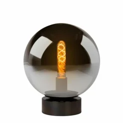 Luminaires Lucide Lampe de table Lucide JORIT Gris, 1 lumière